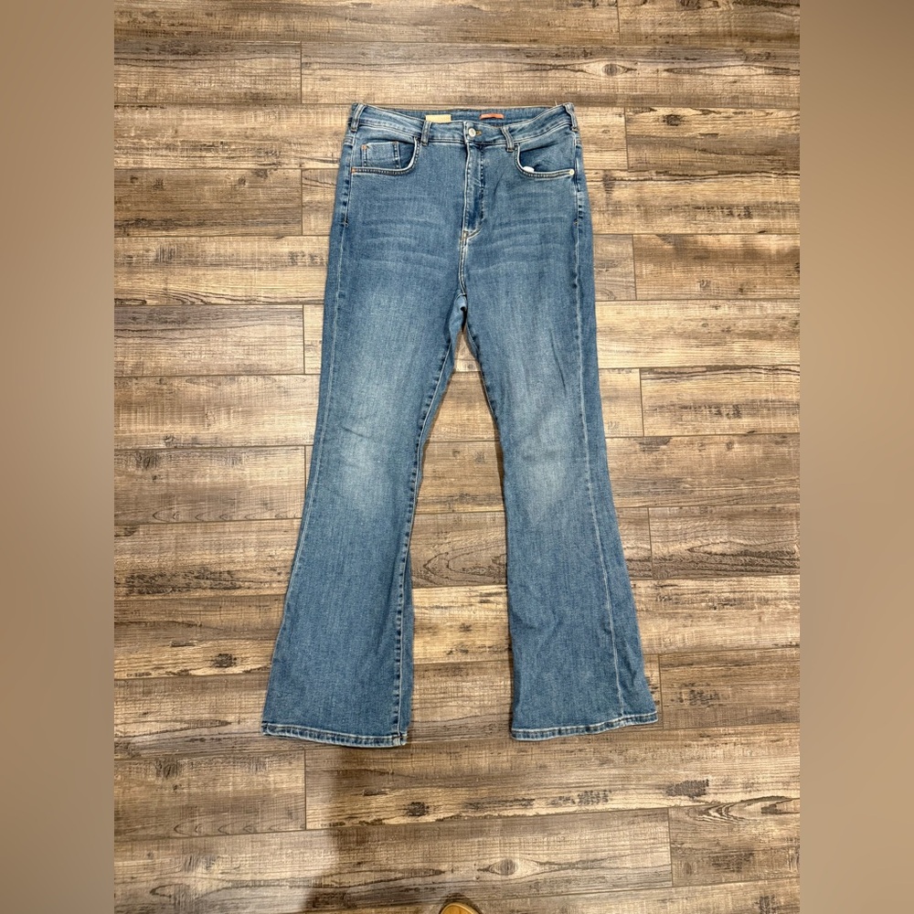 Pilcro Light Blue Flare Jeans